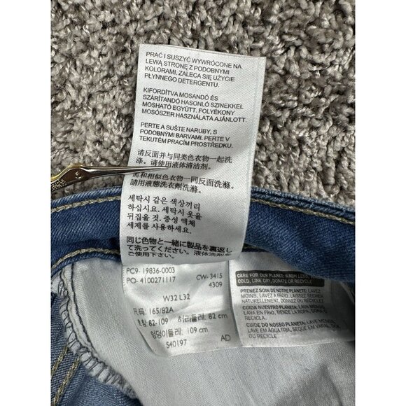 Levi’s Jeans Women’s 32 Blue 815 Curvy Bootcut Mid Rise Stretch Denim Y2K Vibe - Picture 11 of 15